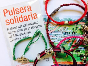 Pulseras solidarias