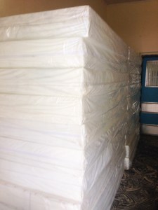 Llegada de los nuevos colchones