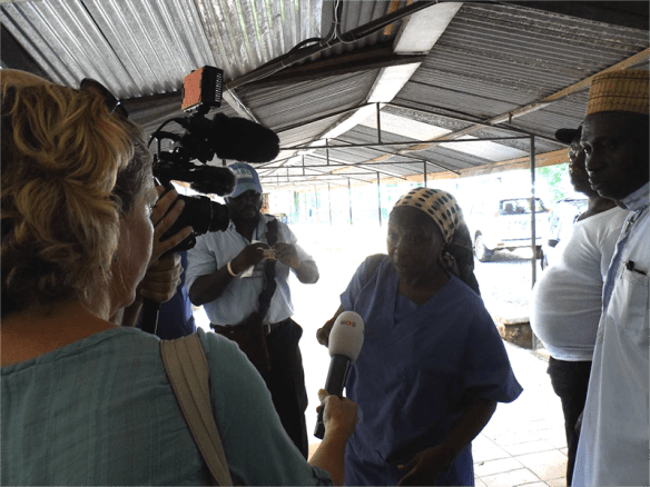 Visit by Cordaid Netherlands team report