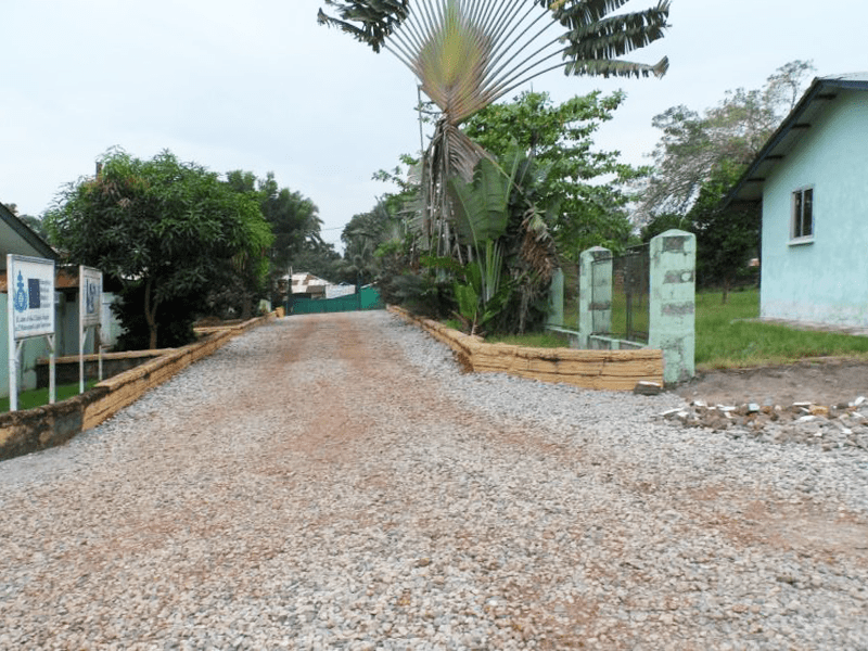 ENTRANCE OF THE ST. JOHN OF GOD CATHOLIC HOSPITAL
