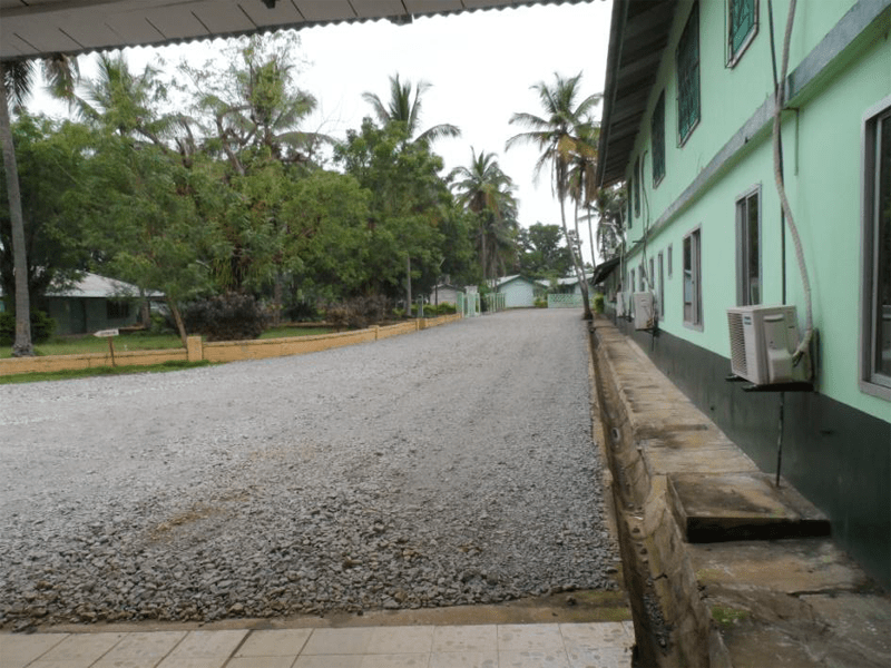 LONGITUDINAL VIEW LEADING TO THE BROTHERS RESIDENCE