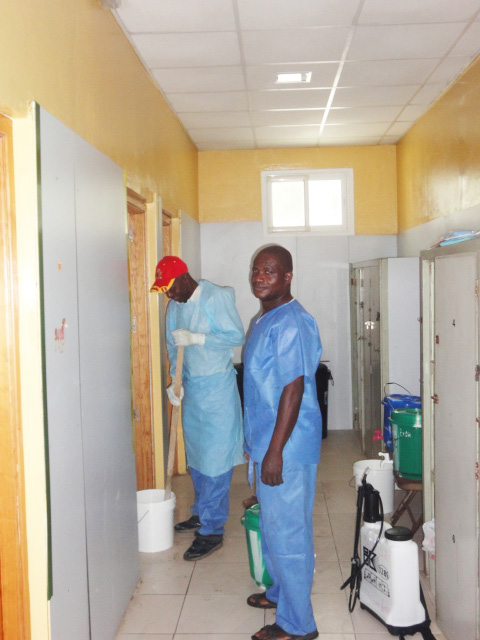 Monrovia: reapertura del Servicio de Pediatria