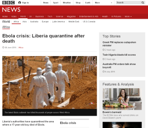Ultimas noticias sobre la epidemia / BBC News