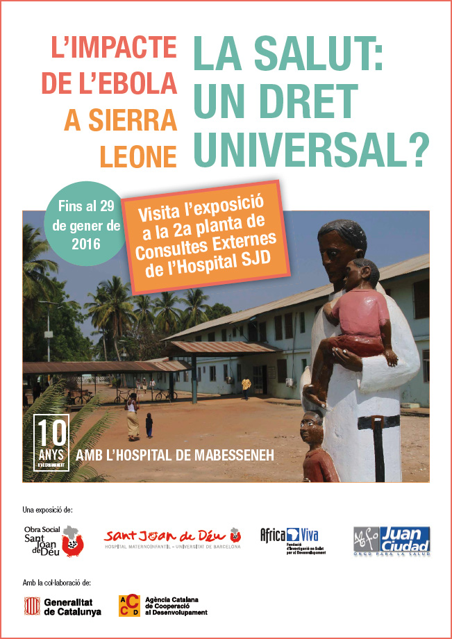 Exposición sobre el impacto del èbola en Sierra Leona