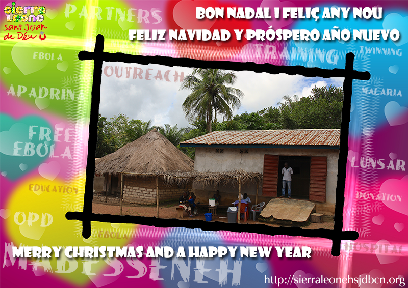 Felicitación de Navidad Hospital Sant Joan de Déu / Programa de hermanamiento con el Hospital de Mabesseneh