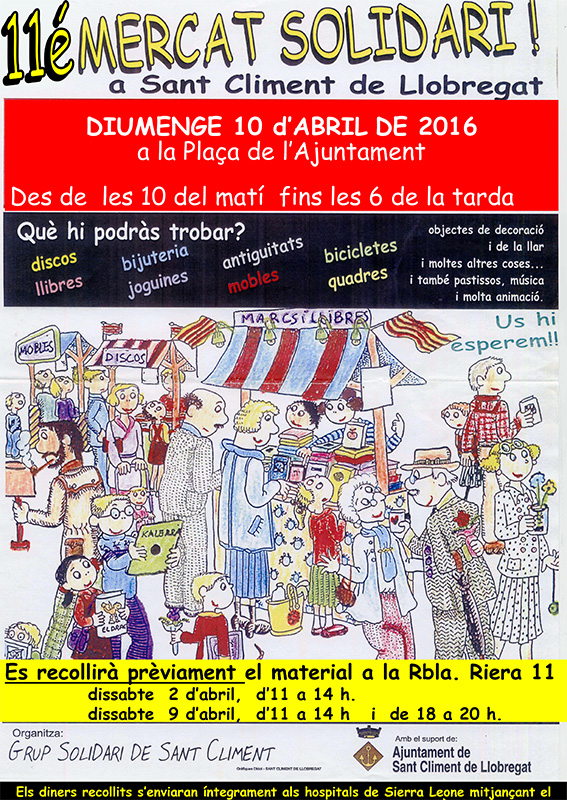 Mercat solidàri de Sant Climent de Llobregat