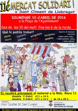 Mercat solidàri de Sant Climent de Llobregat