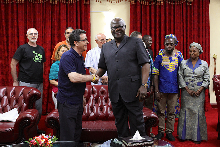 Recepción de H.E. Dr. Ernest Bai Koroma