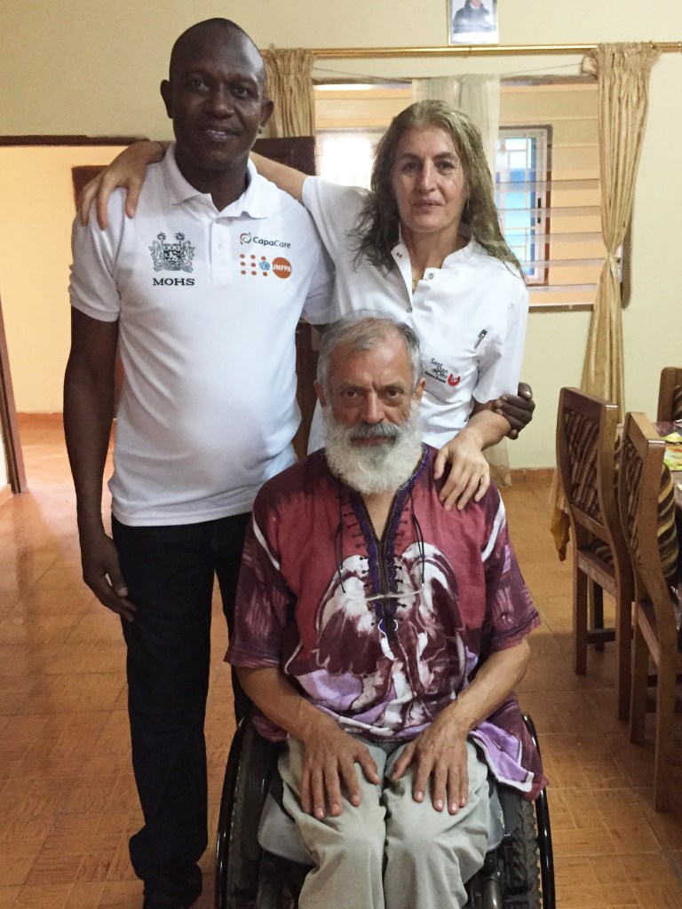 Graduación de Sulaiman P. Kamara.