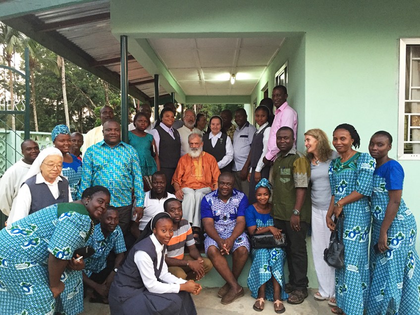 Celebración eucarística de acción de gracias en la capilla de los Hermanos de la Comunidad de Mabesseneh