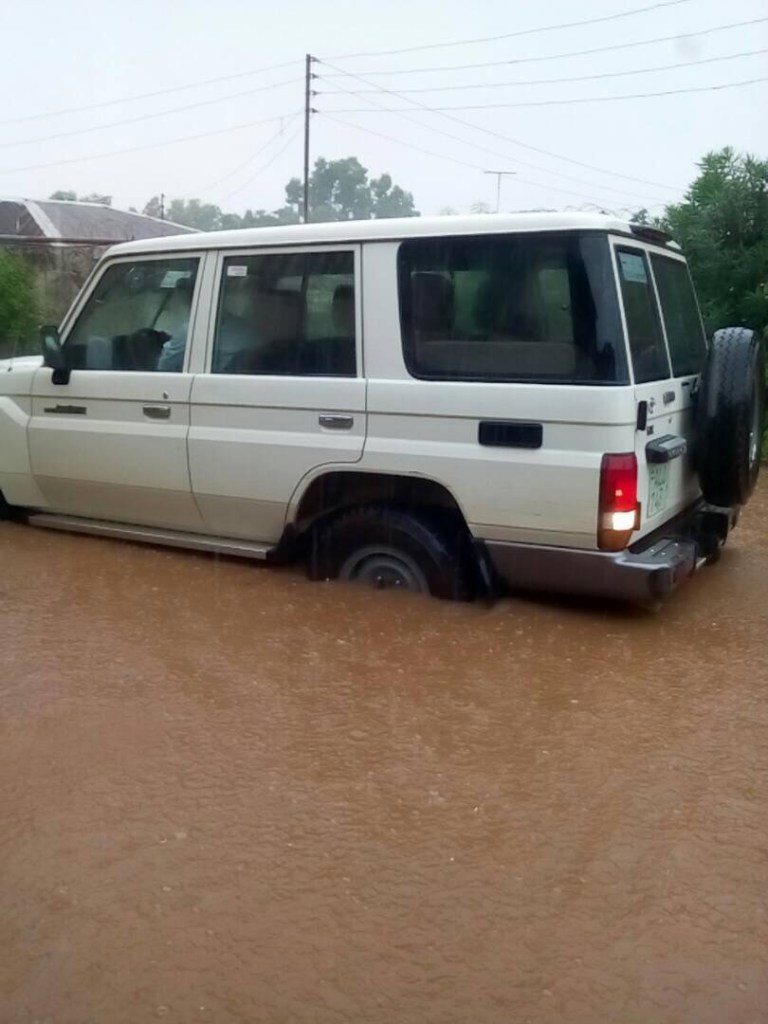 Landslide flood in Sierra Leone