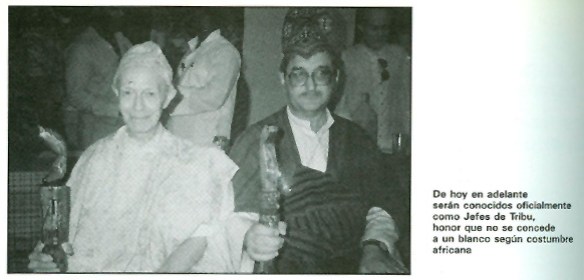 De hoy en adelante serán conocidos oficialmente como Jefes de Tribu.