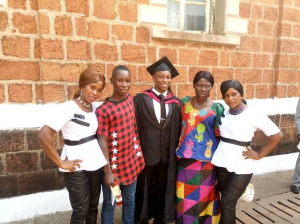 Graduación del Hno. Victor Kargbo