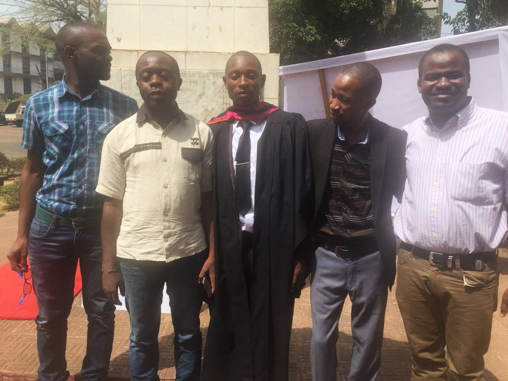 Graduación del Hno. Victor Kargbo