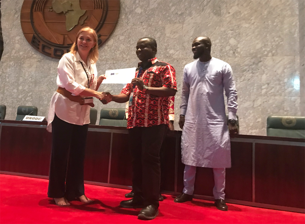 Br. Michael M. Koroma, participó en este entrenamiento en nombre del “Christian Health Association Sierra Leone “ (CHASL)