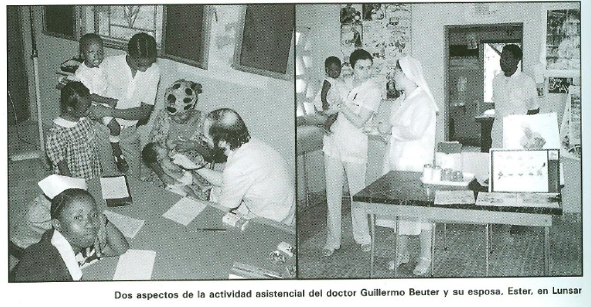 Guillermo Beuter y esposa