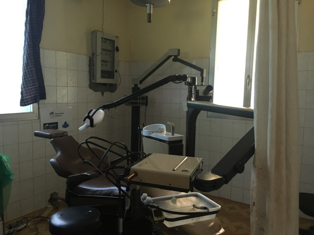Sillón odontológica antiguo