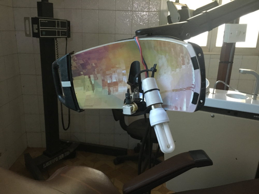 Lámpara del sillón