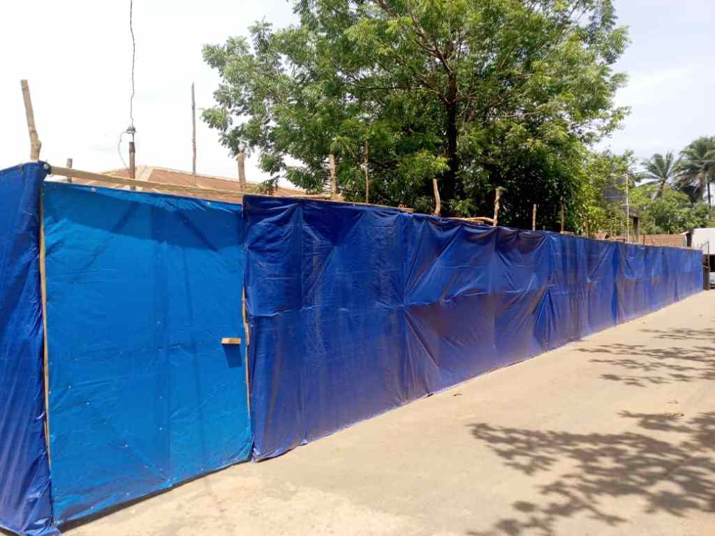 Preparativos en el Sanit John Catholic Hospital de Mabesseneh ante la posible escalada de la pandemia por Covid-19