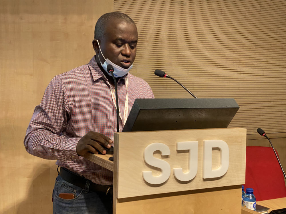 Otros momentos de la presentación del Hno. Michael