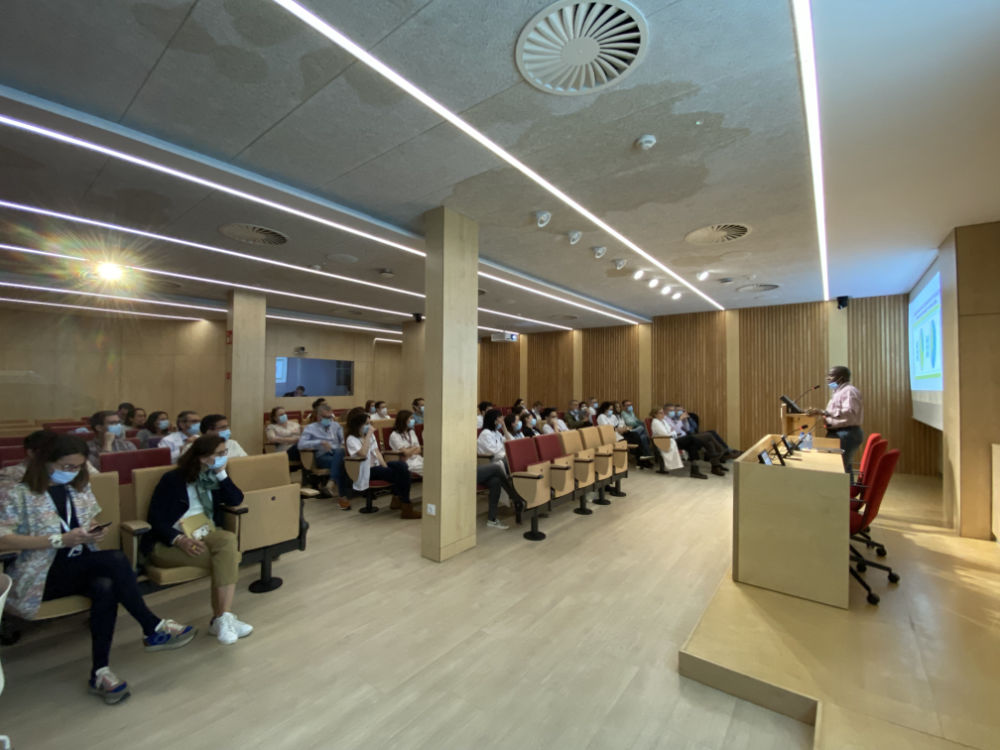 Otros momentos de la presentación del Hno. Michael